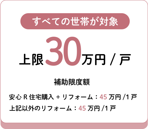 子育て・若者世帯 上限45万円