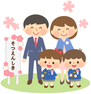 こども園の卒園式
