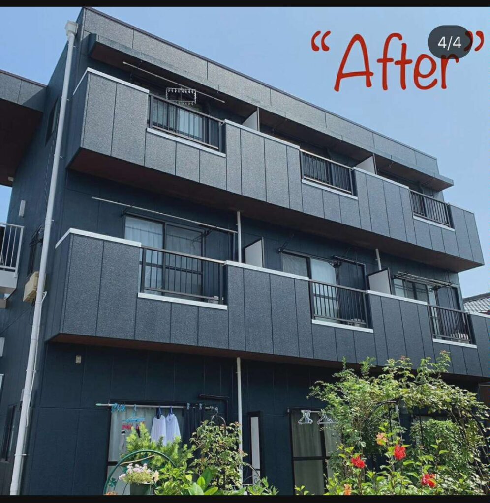 屋上、ベランダ、防水処理で雨漏れの心配解決!|アパート|外壁塗装|豊田市陣中町