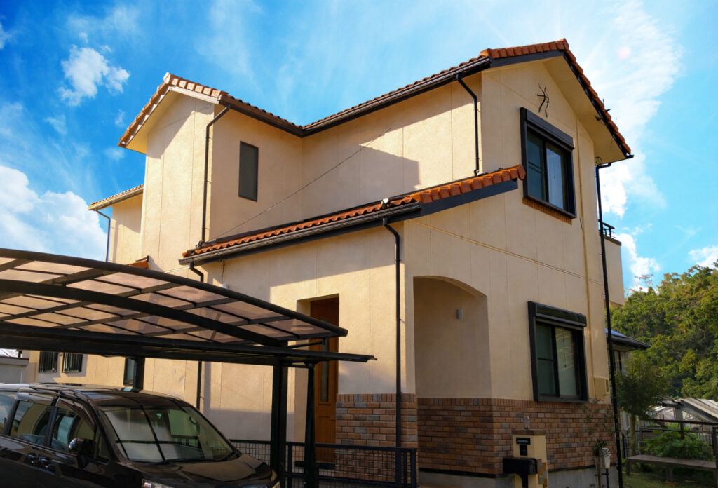 安城市｜無機塗料で20年の高耐久仕上げ｜外壁塗装