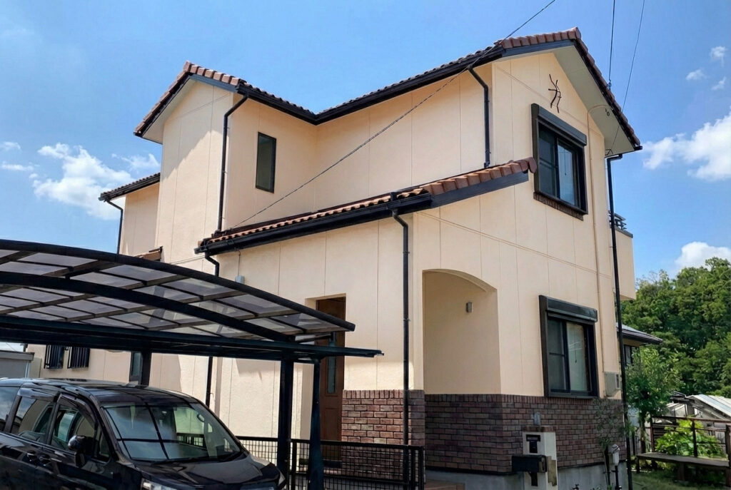 安城市｜無機塗料で20年の高耐久仕上げ｜外壁塗装