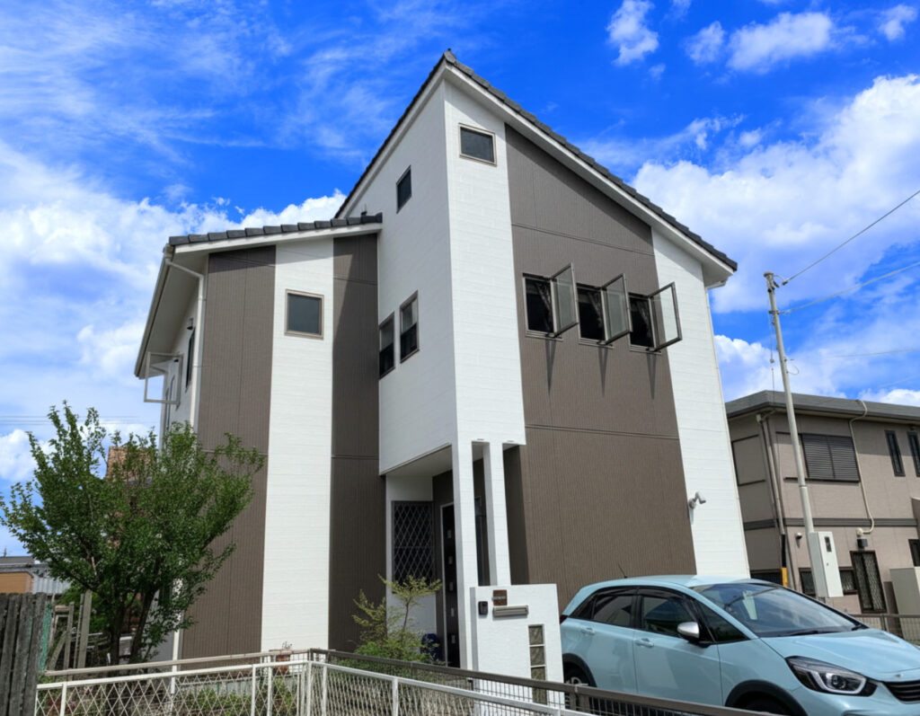知立市｜既存カラーに合わせて外壁塗装