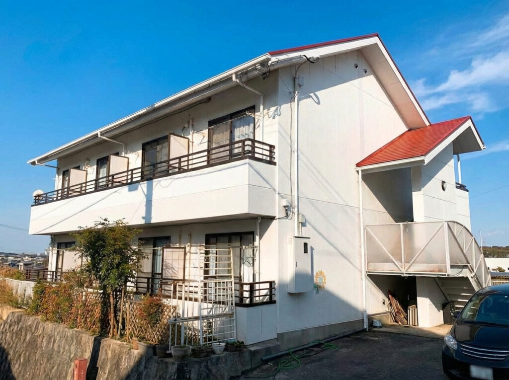 日進市｜淡い色を組み合わせた外壁塗装