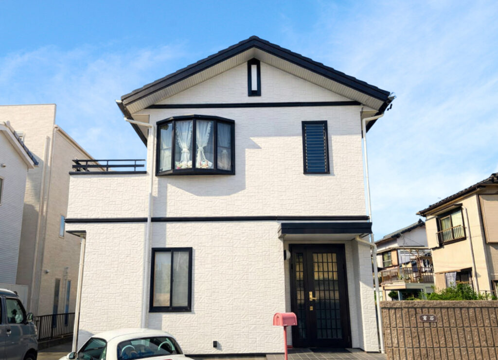 豊田市｜ワントーン明るく外壁塗装