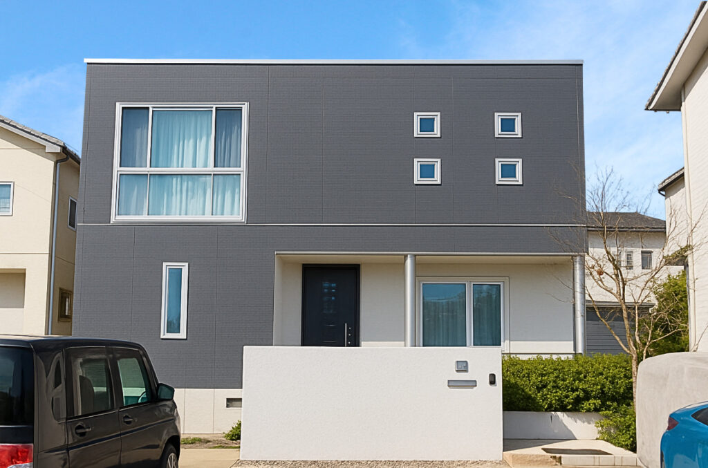豊田市｜トヨタホーム｜コントラストを意識して立体感を｜外壁塗装