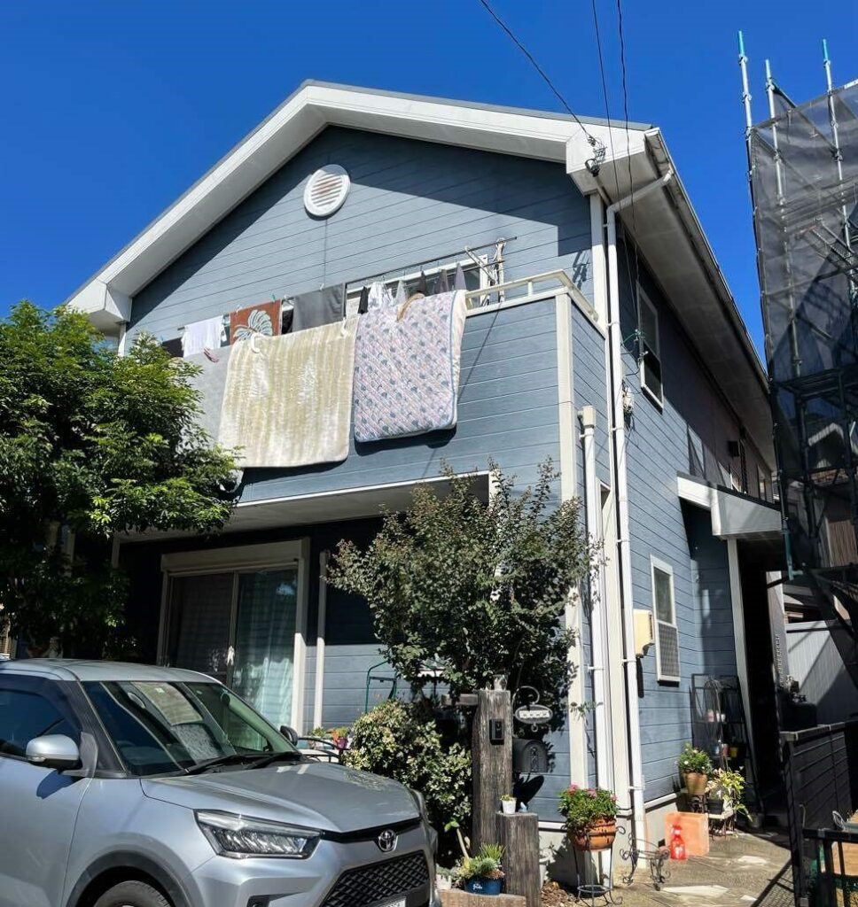 豊田市｜洋風な外観をシックにブラウンで外壁塗装