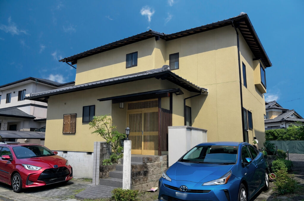 高級感のある日本の伝統色｜みよし市｜外壁塗装