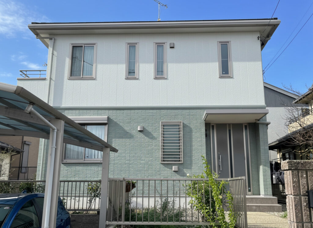 豊田市｜ハイブリッド塗料で新築のような仕上がり｜外壁塗装｜屋根塗装