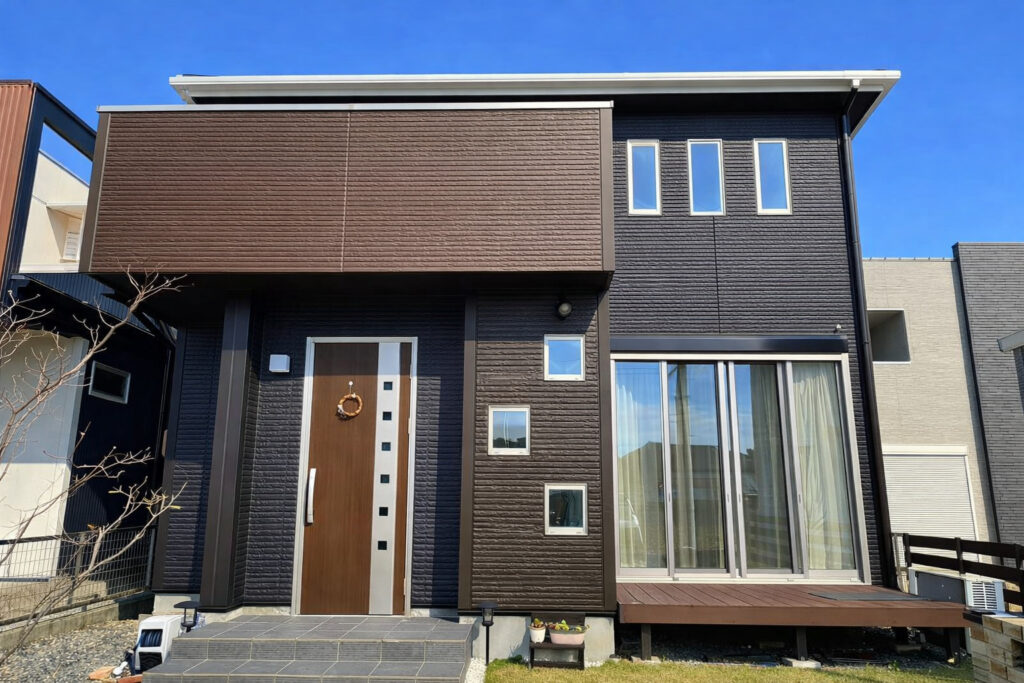 豊田市｜さり気ないツートンカラー｜外壁塗装