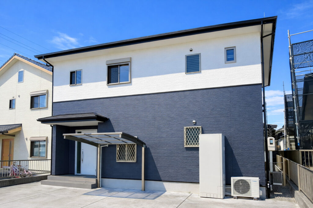 安城市｜モノトーンカラー｜外壁塗装｜屋根塗装