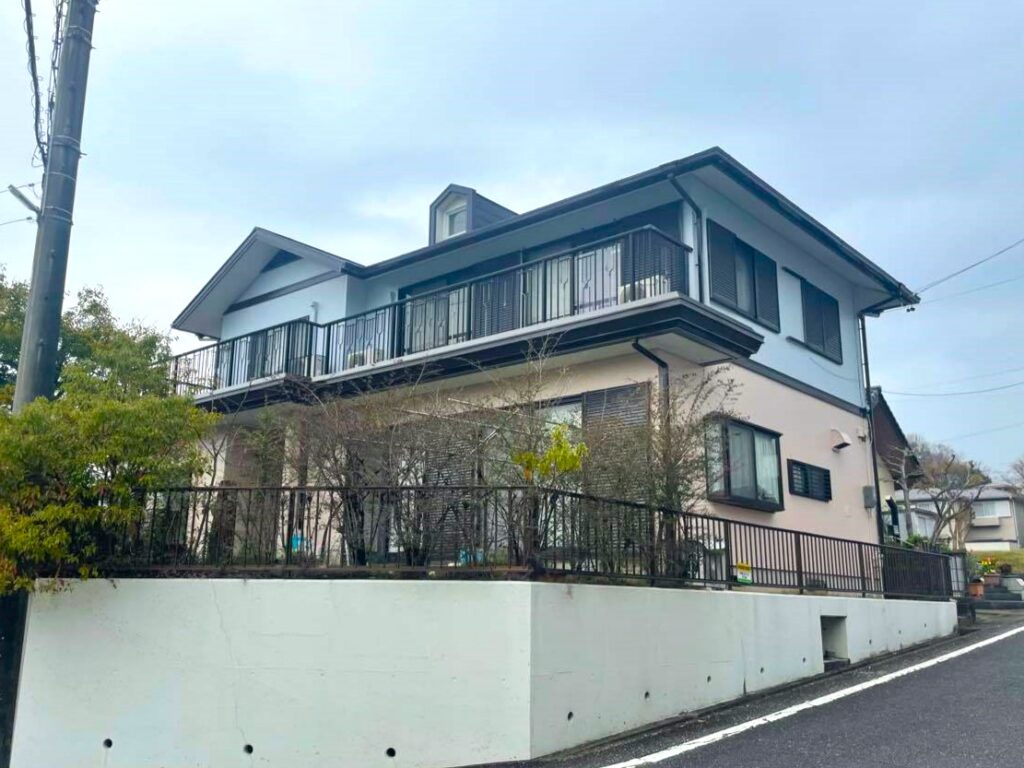 豊田市｜パステルカラーのツートン｜外壁塗装｜屋根塗装