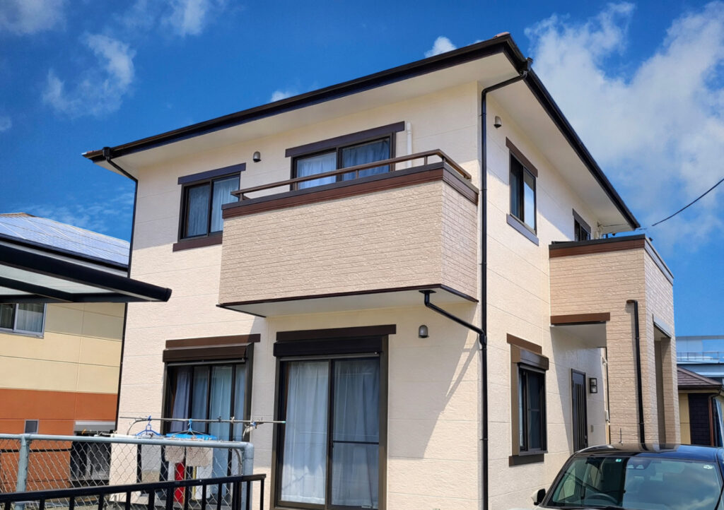 豊田市｜定番の既存合わせ｜外壁塗装｜屋根塗装