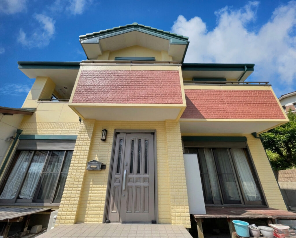 豊田市｜レトロ可愛い洋館｜外壁塗装