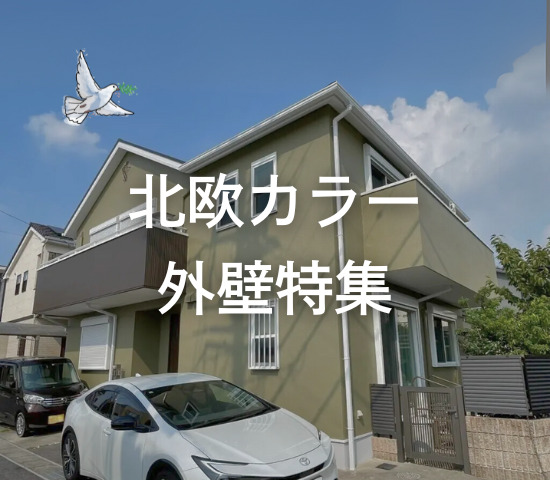 北欧カラー外壁事例集🕊️