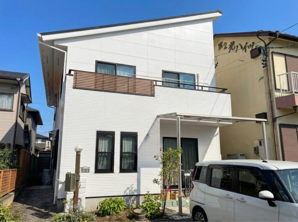 豊田市｜さり気ないアクセントカラー｜外壁塗装